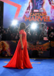 Gemma Chan In Brandon Maxwell - 'Captain Marvel' London Premiere