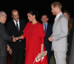 Fashion Blogger Catherine Kallon features Meghan, Duchess of Sussex In Valentino - Morocco Visit