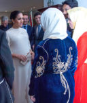 Meghan, Duchess of Sussex In Christian Dior Haute Couture - British Ambassador Reception