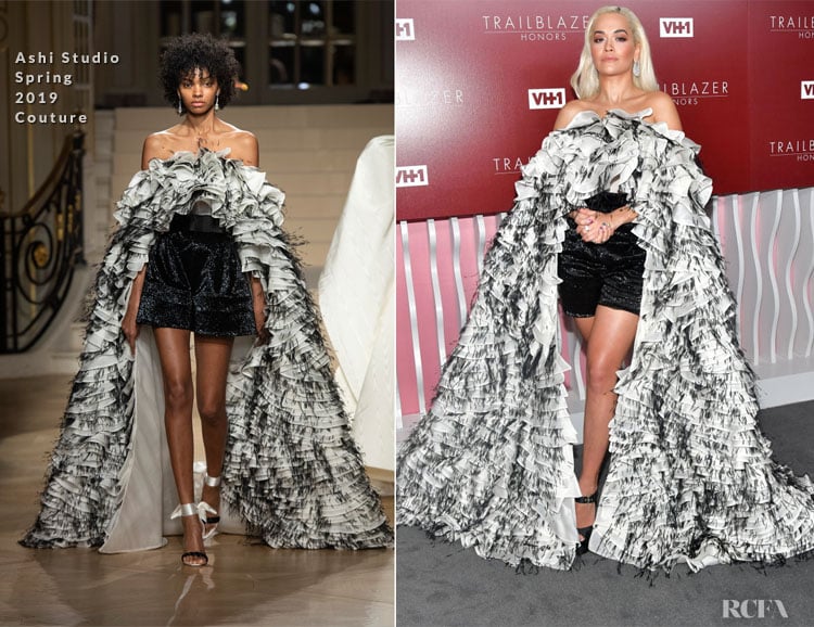 Fashion Blogger Catherine Kallon features Rita Ora In Ashi Studio - VH1 Trailblazer Honors