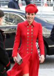 Catherine, Duchess of Cambridge In Catherine Walker - Commonwealth Day 2019