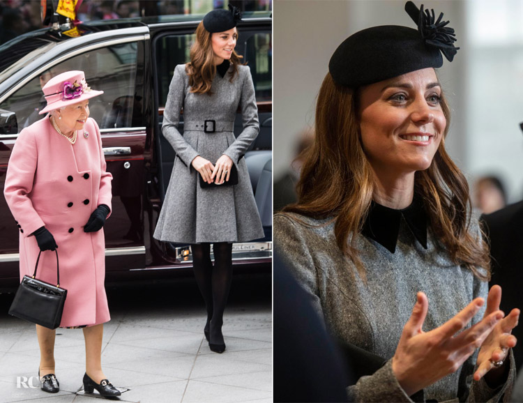 Catherine, Duchess of Cambridge In Catherine Walker - King's College London