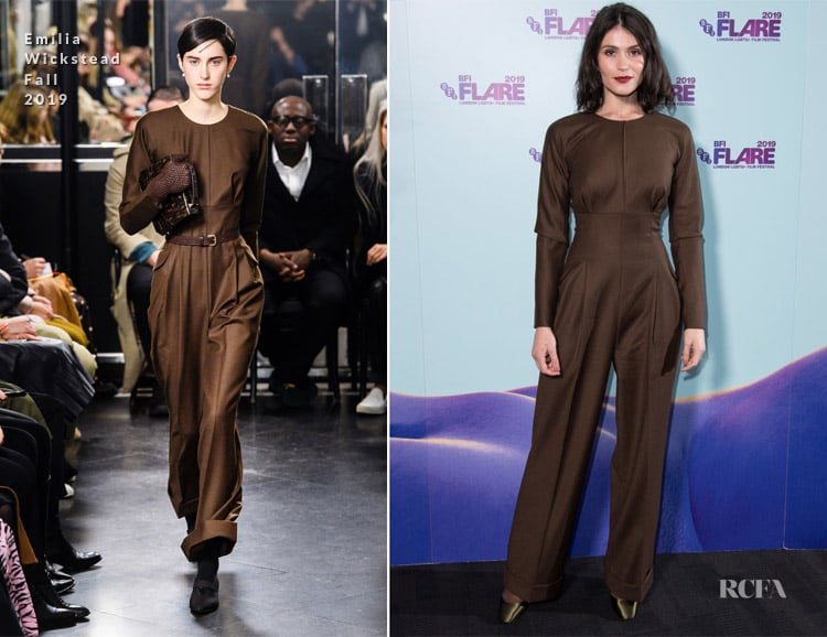 Gemma Arterton In Emilia Wickstead - 'Vita & Virginia' UK Premiere & Opening Night Gala 