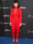 Ginnifer Goodwin Was Vivacious In Red At 'The Twilight Zone' PaleyFest Panel