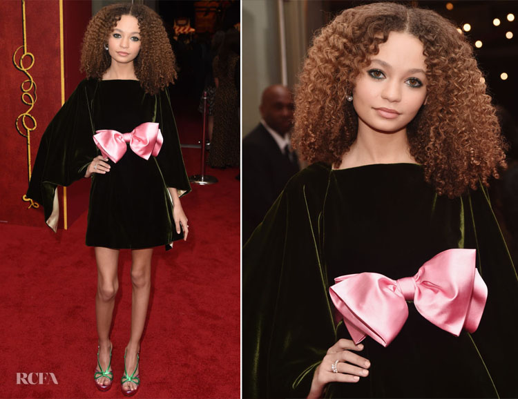 Nico Parker In Gucci - ‘Dumbo’ LA Premiere