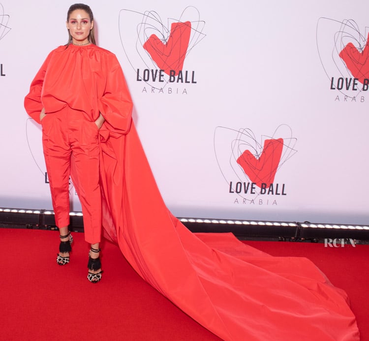 Olivia Palermo In Giambattista Valli Haute Couture - Love Ball in aid of the Naked Heart Foundation and Al Shafallah at Museum of Islamic Art