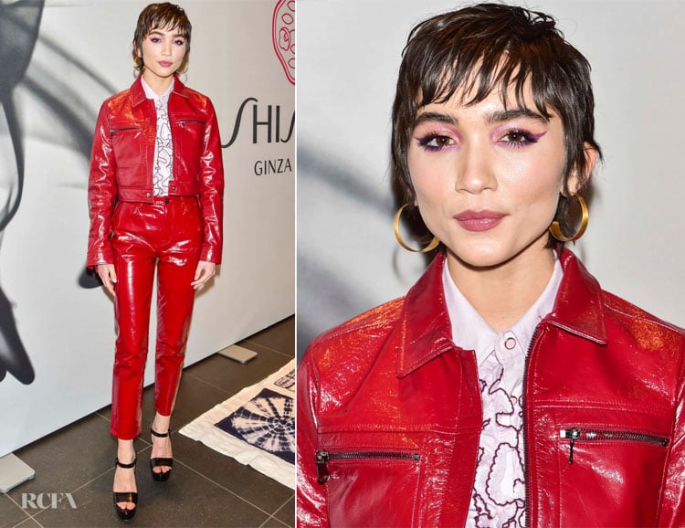 Rowan Blanchard In J Brand - Shiseido Makeup Launch