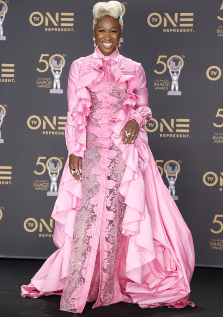 Cynthia Erivo In Mario Dice - 2019 NAACP Image Awards