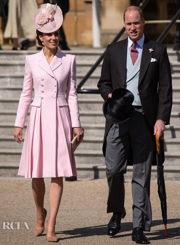 Catherine, Duchess of Cambridge Is Pretty In Pink at the Queen's Garden Party