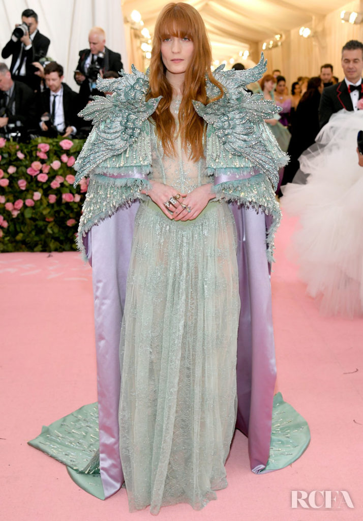 Florence Welch In Gucci - 2019 Met Gala - Red Carpet Fashion