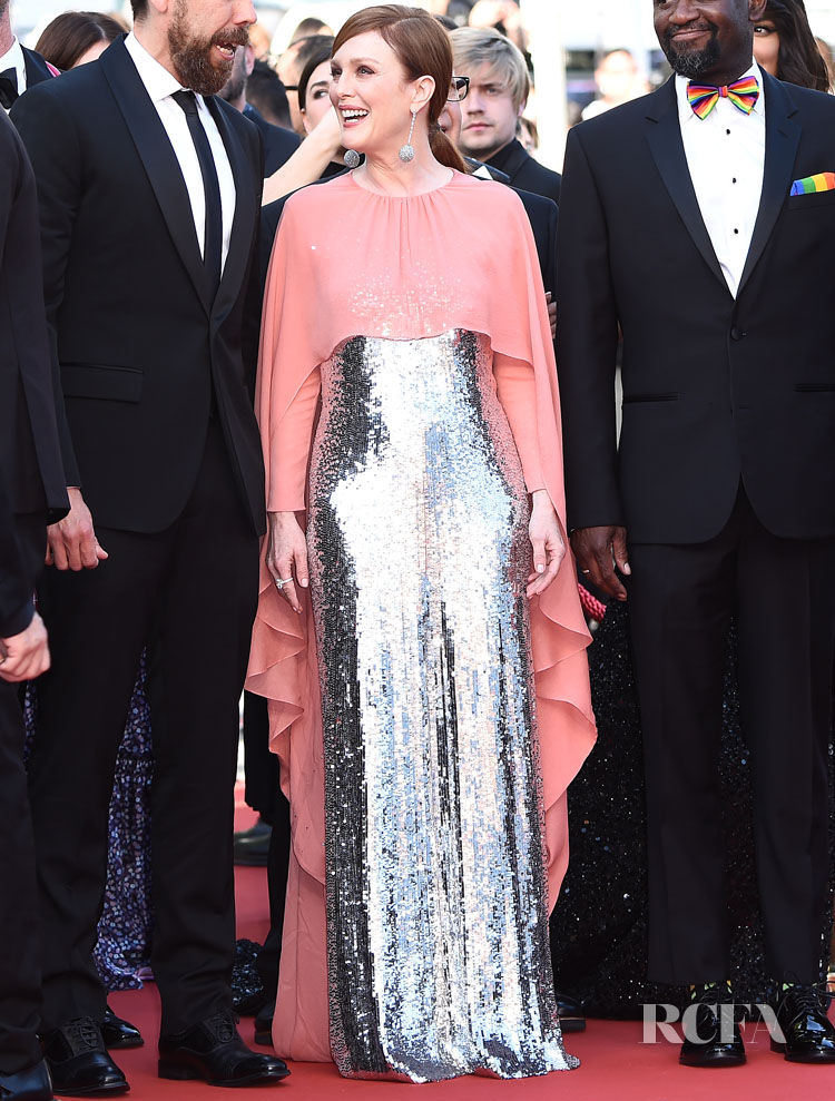 Julianne Moore In Givenchy Haute Couture – ‘Rocketman’ Cannes Film Festival Premiere