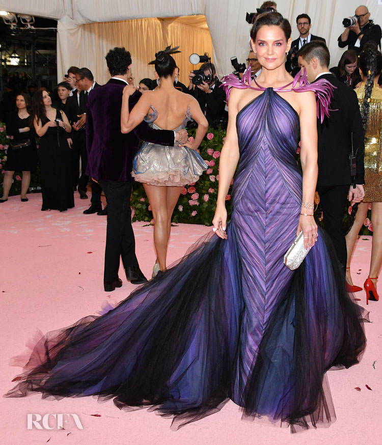 Katie Holmes In Zac Posen - 2019 Met Gala