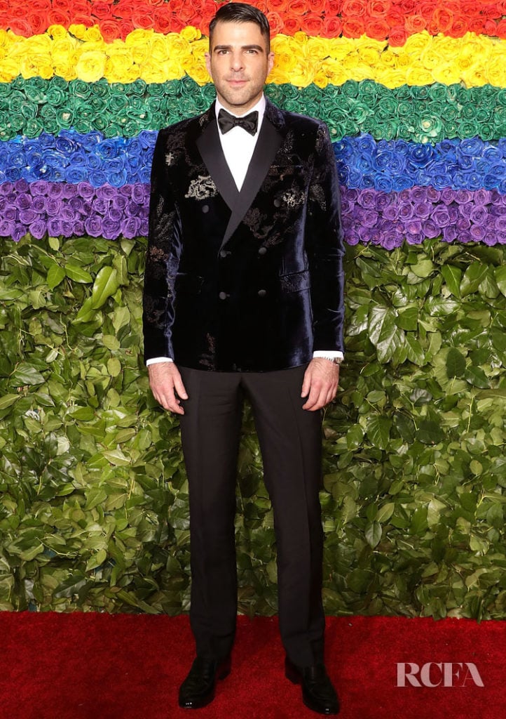 Zachary Quinto in Armani - 2019 Tony Awards