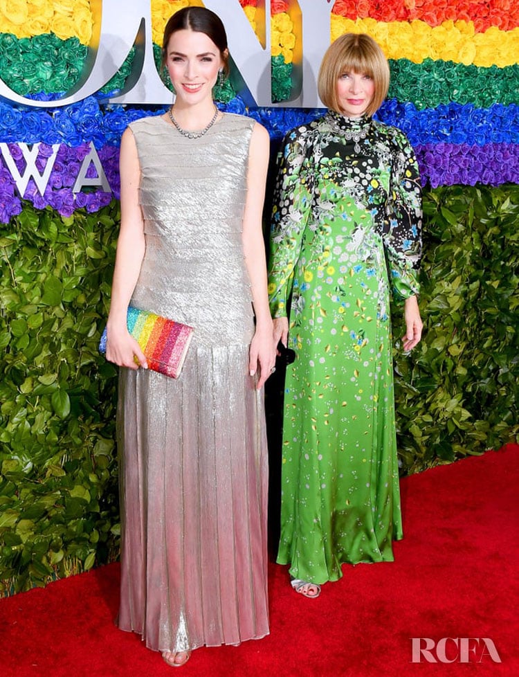 Bee Shaffer & Anna Wintour in Givenchy - 2019 Tony Awards