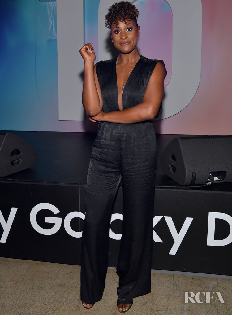 Issa Rae in Derek Lam - Samsung Celebrates Galaxy Day Los Angeles
