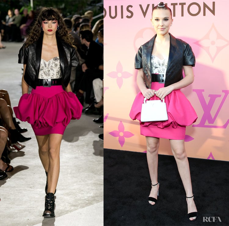 Millie Bobby Brown in Louis Vuitton