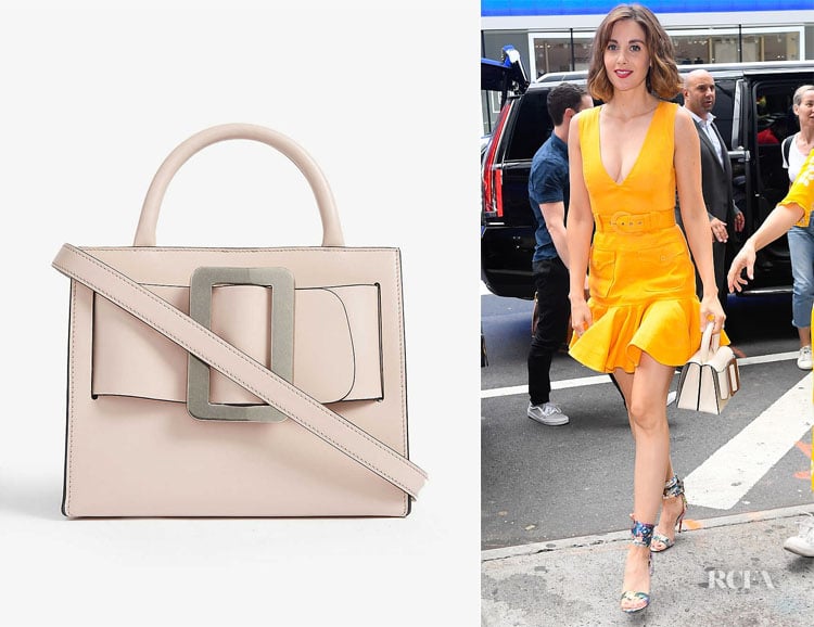 Alison Brie's BOYY Bobby Leather Bag - Red Carpet Fashion Awards