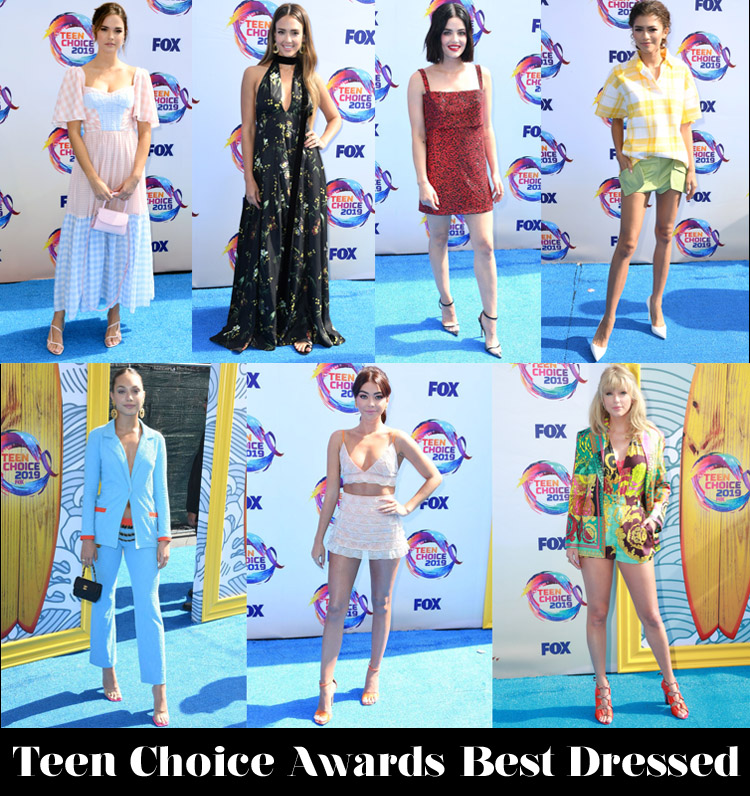 Who Was Your Best Dressed At The 2019 Teen Choice Awards Red Carpet Fashion Awards