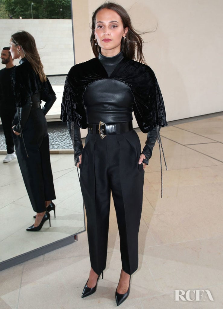 Alicia Vikander's Rare Louis Vuitton Runway Outing For The LVMH Prize 2019 Edition