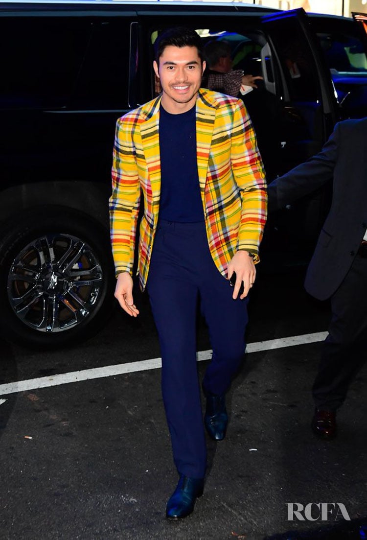 Henry Golding’s Ralph Lauren Treble For ‘Last Christmas’
