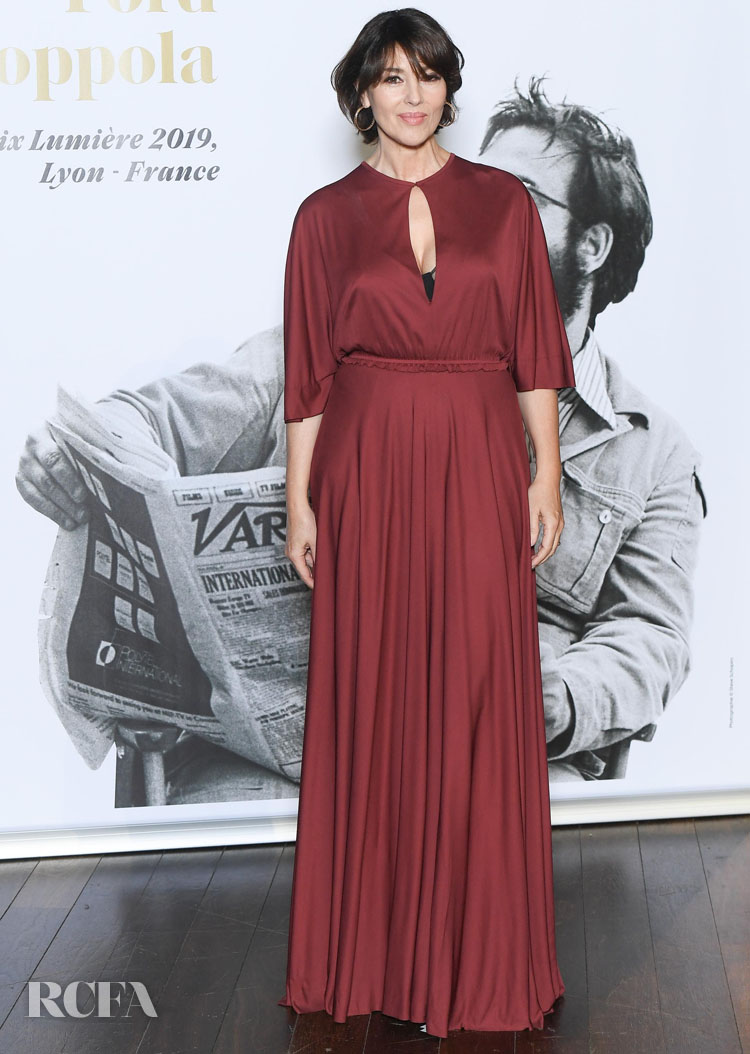 Monica Bellucci Pays Tribute To Francis Ford Coppola  In Dior