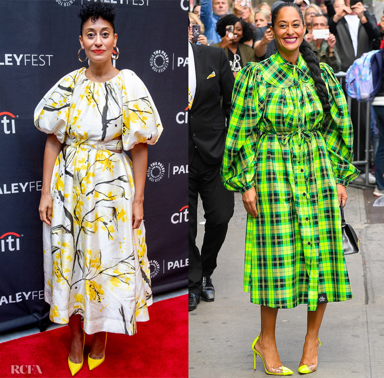 Tracee Ellis Ross' Colourful 24 Hours Promoting 'Black-ish' On Good Morning America & PaleyFest New York 