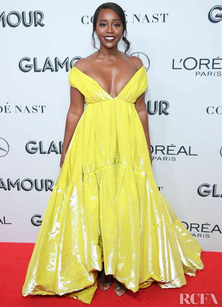 Aja Naomi King’s High Shine Moment For The 2019 Glamour Women Of The Year Awards