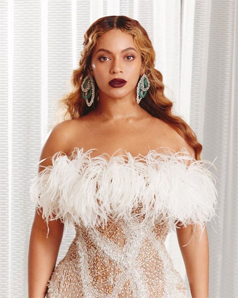 Beyonce In Roberto Cavalli Couture Shawn Carter Foundation Gala