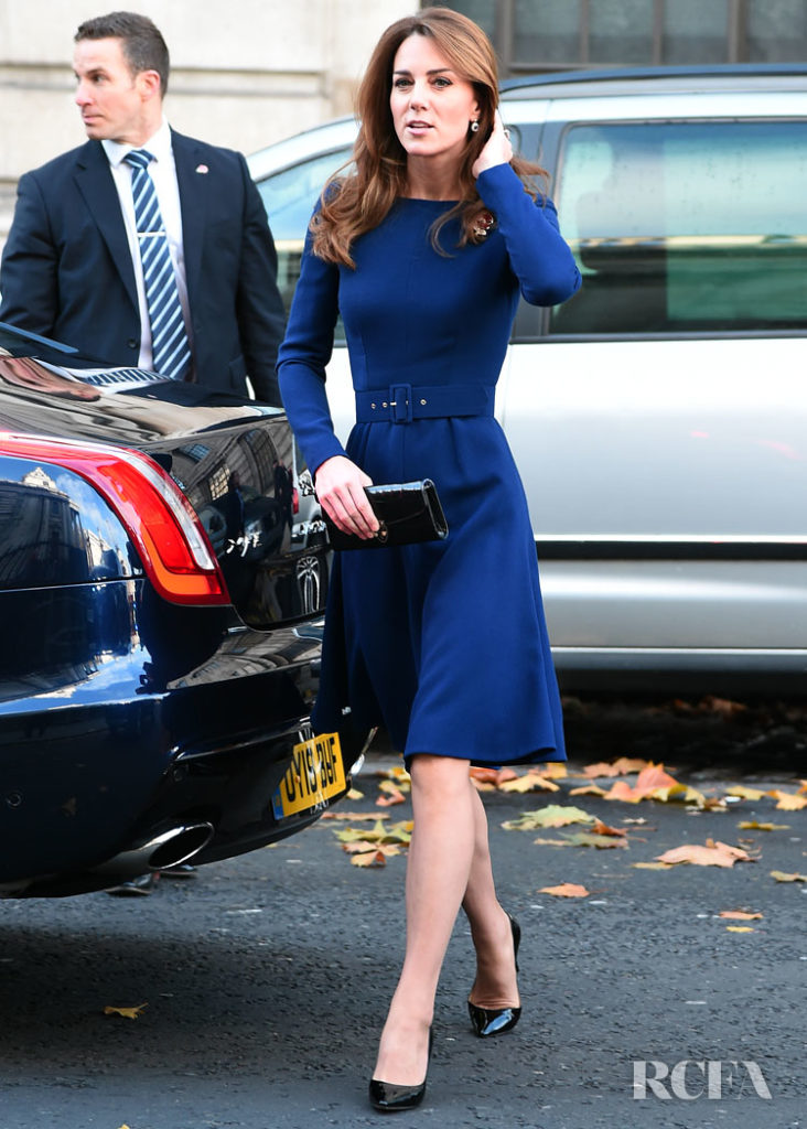 Kate Middleton in Emila Wickstead - National Emergencies Trust