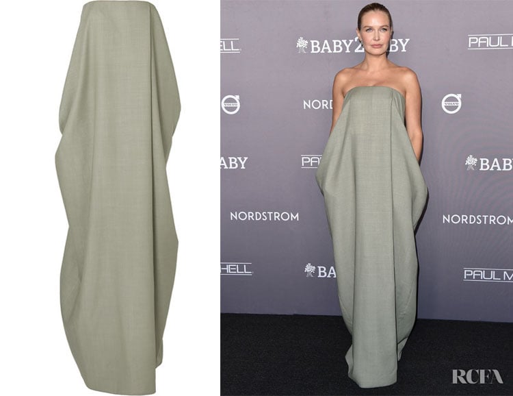 Lara Worthington's The Row Lu Strapless Gown - Red Carpet Fashion Awards Lara Worthington's The Row Lu Strapless Gown - Red Carpet Fashion Awards