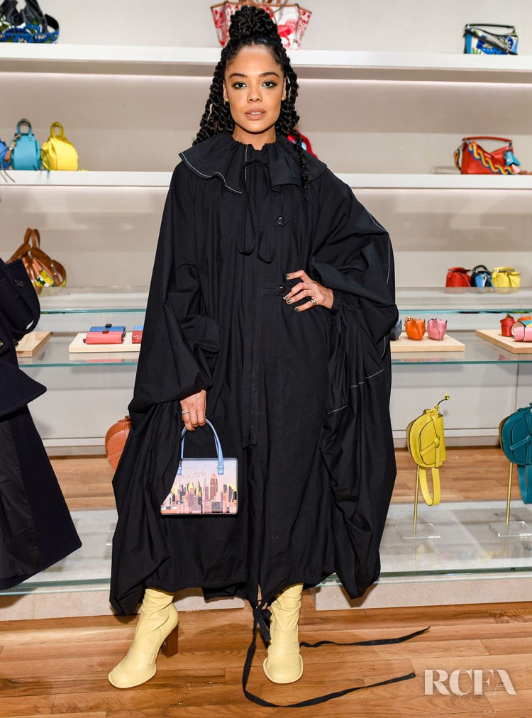 Tessa Thompson in Loewe  Loewe Celebrates The Opening Of Their First New York Store