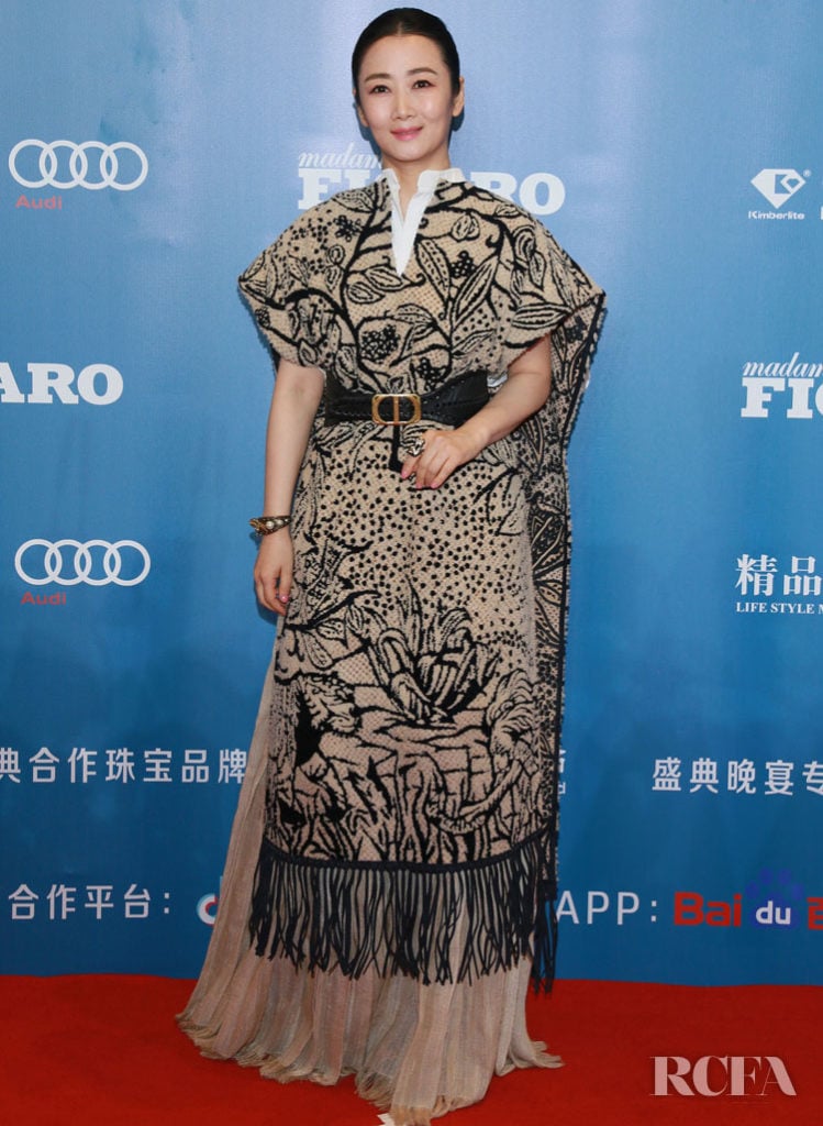 Zhao Tao Wore Christian Dior To The Madame Figaro Fashion Gala