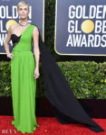 Charlize Theron In Christian Dior Haute Couture - 2020 Golden Globe Awards