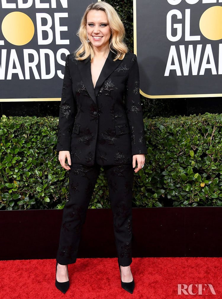 Kate McKinnon in Prabal Gurung 2020 golden globe awards