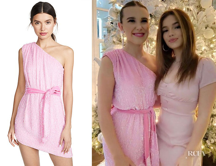 Millie Bobby Brown's Retrofete Ella Sequined Dress  