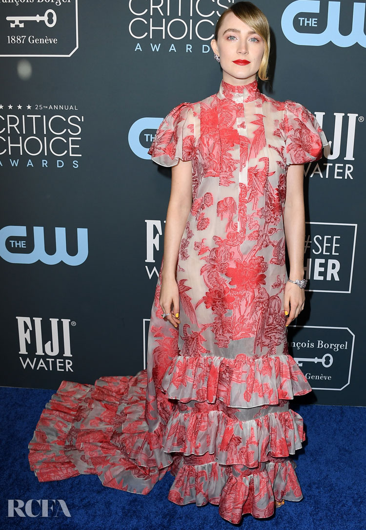 Saoirse Ronan In Erdem – 2020 Critics’ Choice Awards