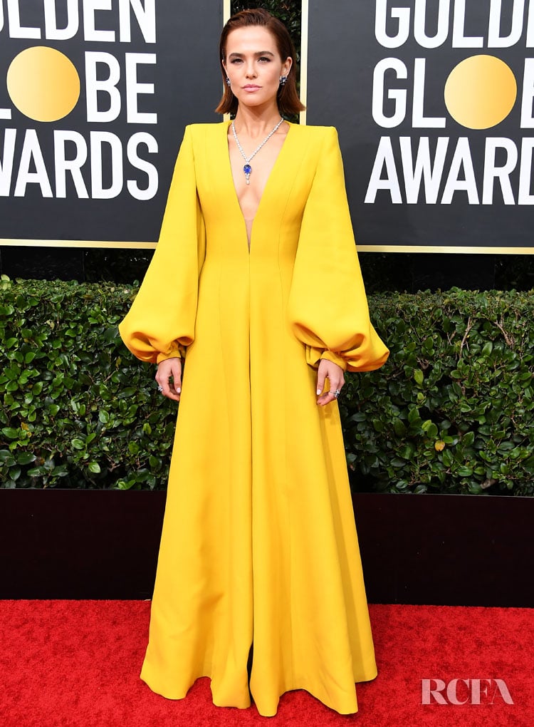 Zoey Deutch In Fendi Couture – 2020 Golden Globe Awards