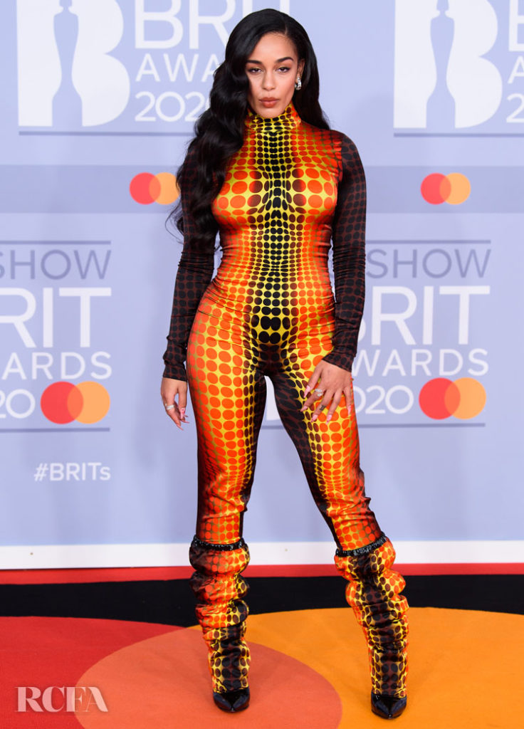 Jorja Smith In Jean Paul Gaultier Haute Couture - The BRIT Awards 2020