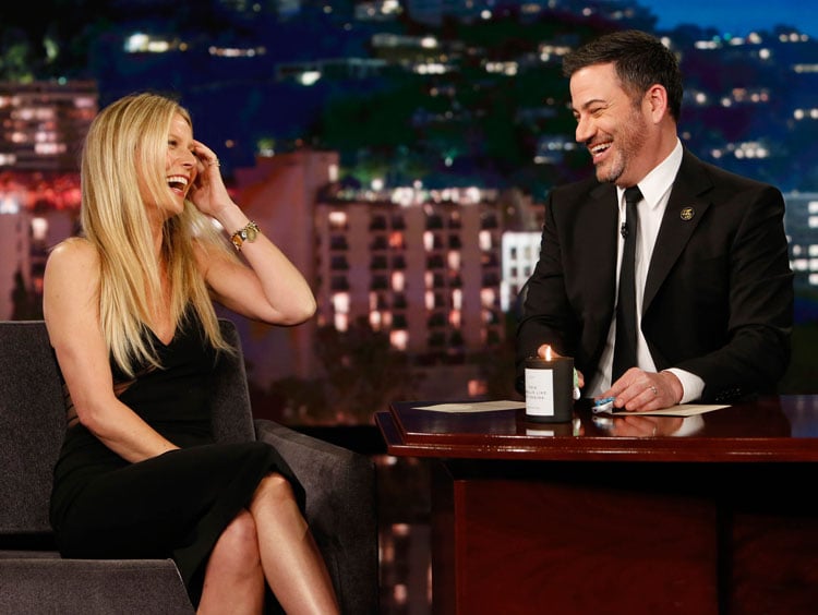 Gwyneth Paltrow Wore David Koma On Jimmy Kimmel Live!