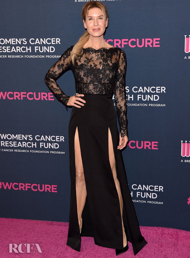 Renée Zellweger Wore Gucci To The Women’s Cancer Research Fund Gala