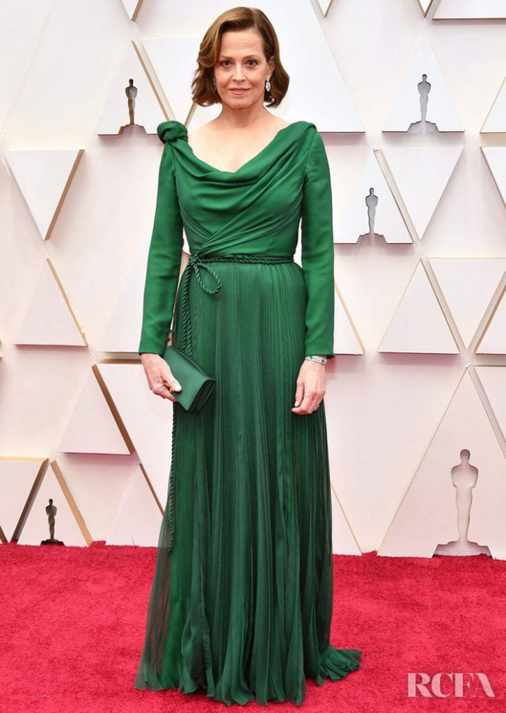 Sigourney Weaver In Christian Dior Haute Couture - 2020 Oscars 