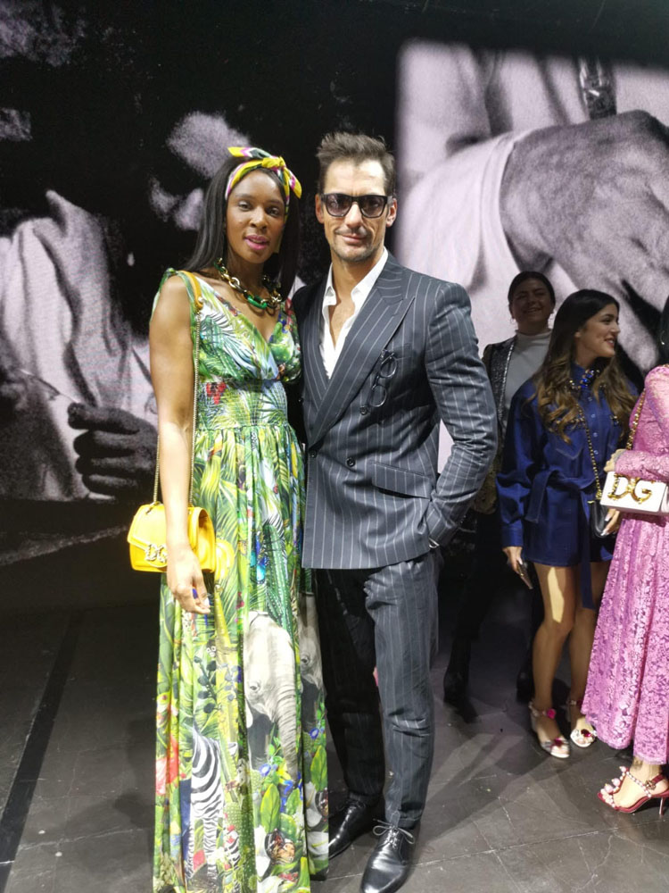 Catherine Kallon Dolce & Gabbana