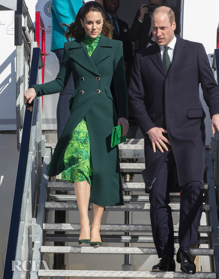 Catherine, Duchess of Cambridge Wore Catherine Walker & Alessandra Rich For Ireland Visit