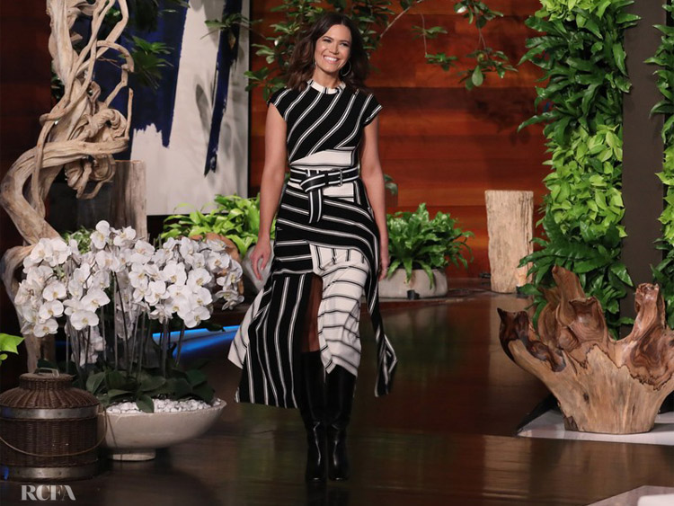 Mandy Moore Wore Monse On The Ellen Show