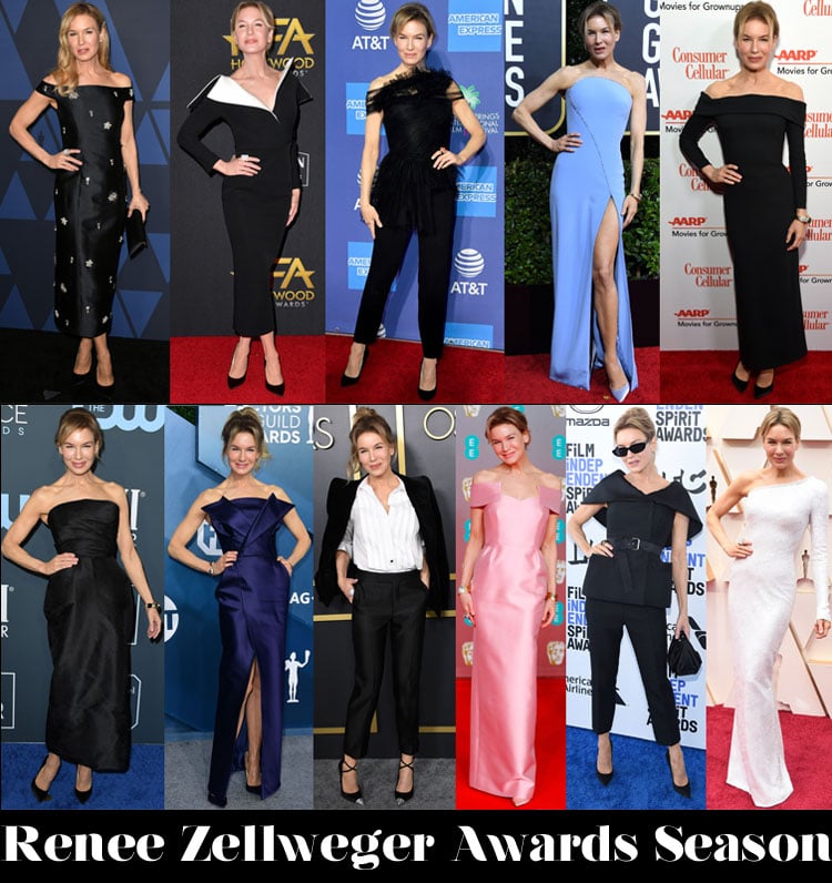 Which Was Your Favourite Renée Zellweger Awards Season Look?