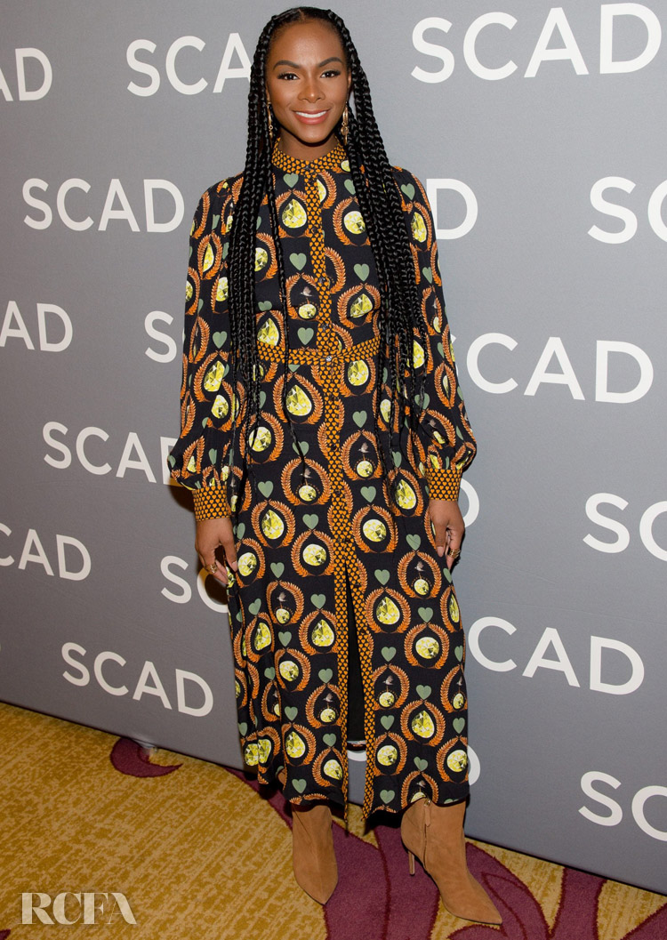 Tika Sumpter Wore  Temperley London To The SCAD aTVfest 2020