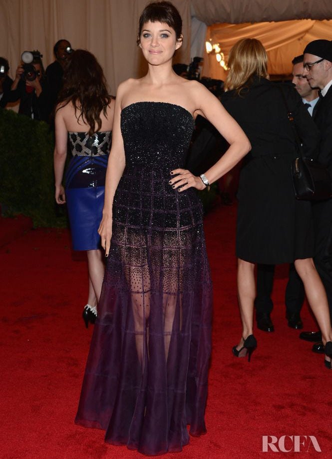 Marion Cotillard In Christian Dior Couture – 2012 Met Gala