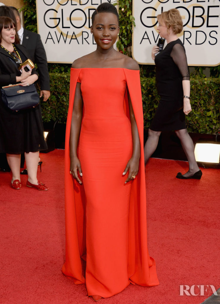 Lupita Nyong’o In Ralph Lauren – 2014 Golden Globe Awards