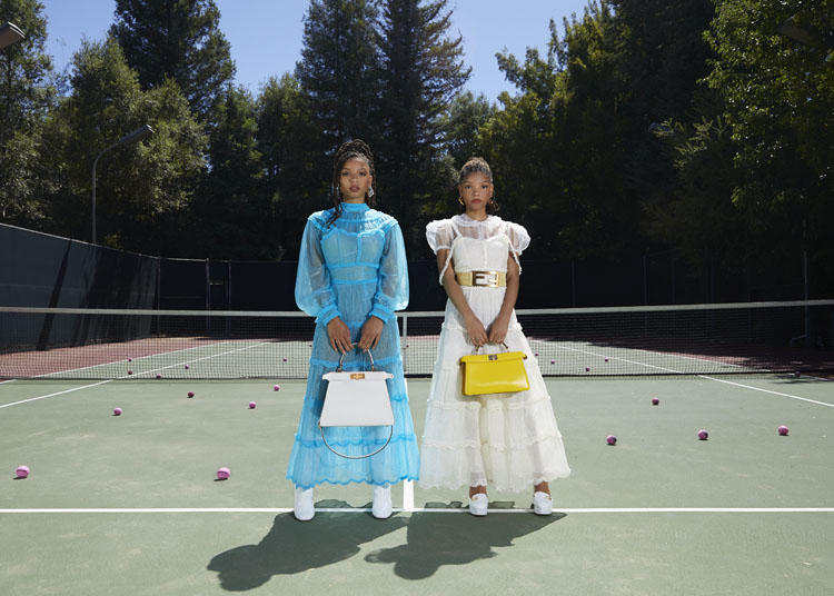 Chloe x Halle For Fendi #MeAndMyPeekaboo 