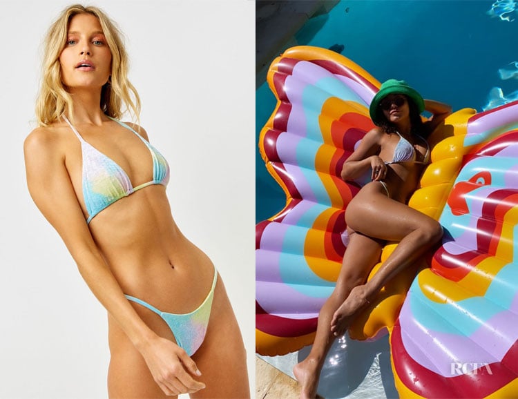 Vanessa Hudgens' Frankies Bikinis Nicola Tie Dye Bikini